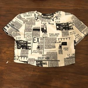 newspaper outfit set